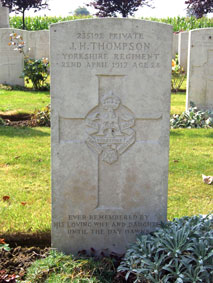 Private Joseph Heyns Thompson. 235192.