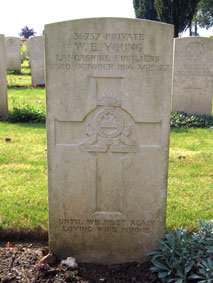 Private William Ernest Young, 36757. 