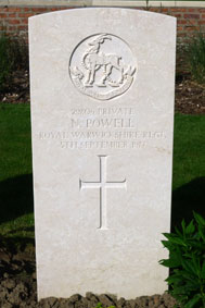Private Norman Powell. 29806