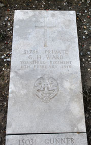 Private George Henry Ward, 31796.