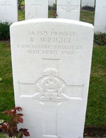 Private Richard Wright. 36759.