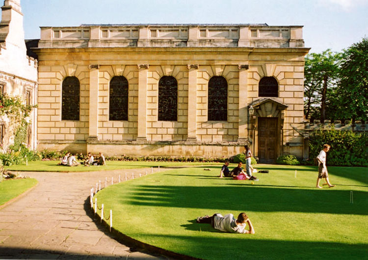 The Chapel of Pembroke College, Oxford