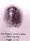 Private Frederick HODGSON. 