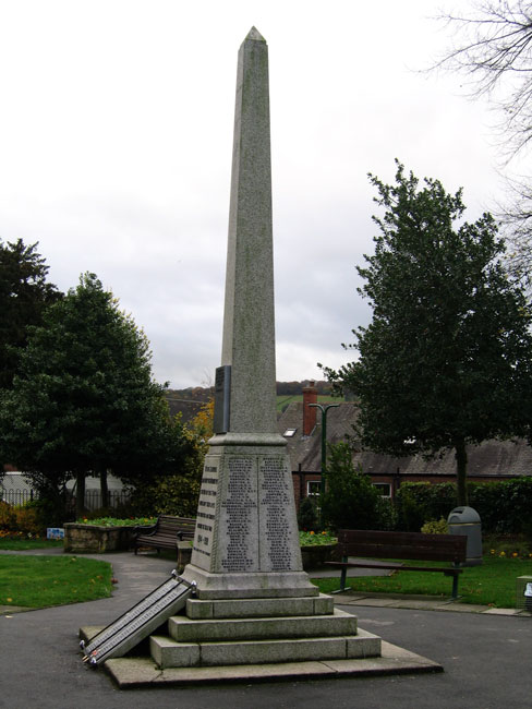 The War Memorial, - Delper, Derbyshire