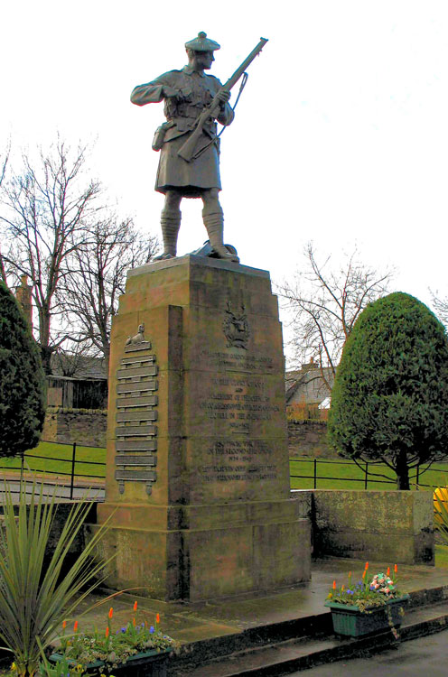 The War Memorial for Keith (Moray, Scotland)