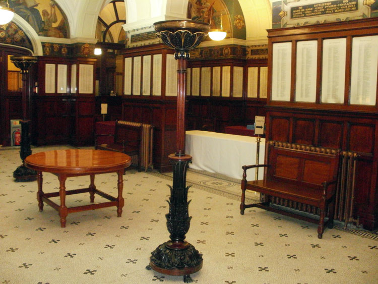 Liverpool Town Hall, - The Hall of Remembrance (1)