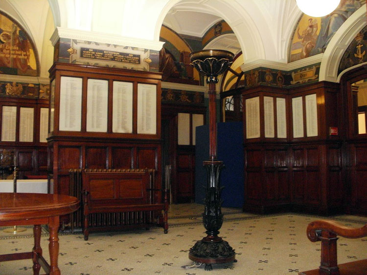 Liverpool Town Hall, - The Hall of Remembrance (2)