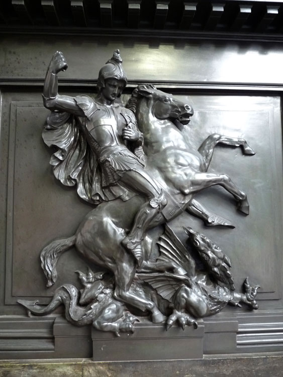 St. George slaying the dragon