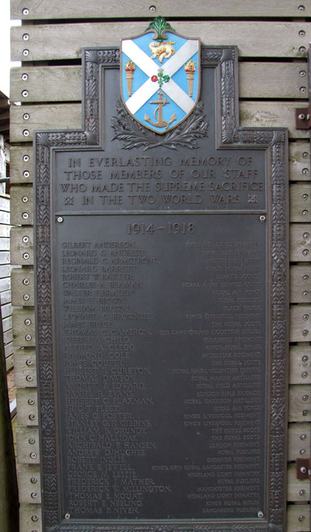 The Scottish Union and National Insurance Company Memorial