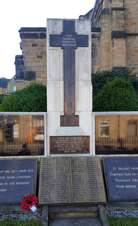 The War Memorial, Wombwell - 1