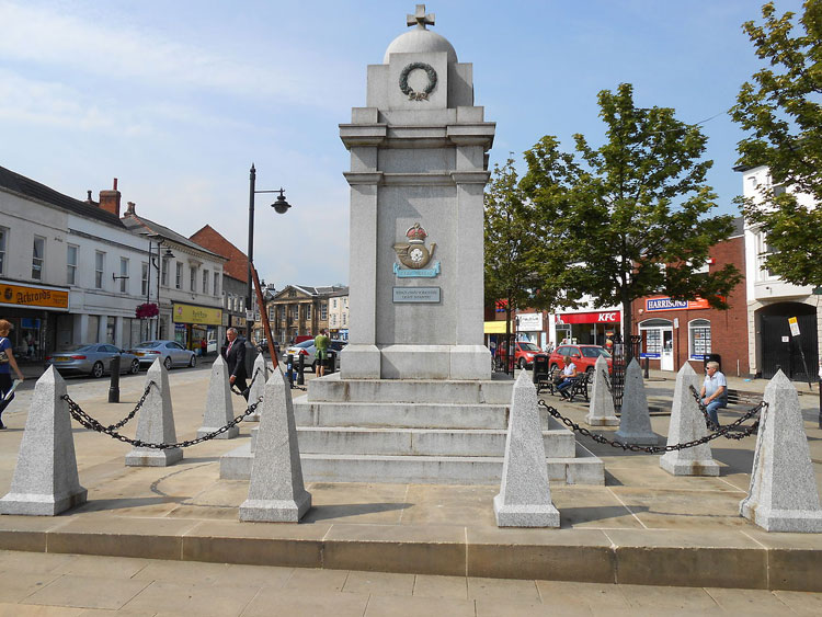 The Pontefract Town Memorial in Beastfair