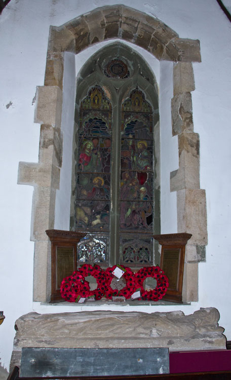 The Stained Glass Window in St. John's Church, Quebec, Co. Durham