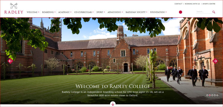 The Radley College Website