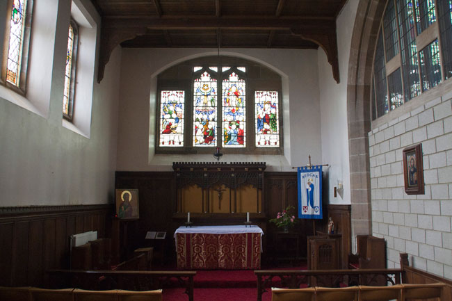 The Lady Chapel in St. Peter's Church, Redcar (Cleveland)