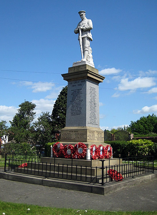 The War Memorial for Rothwell (West Yorks)