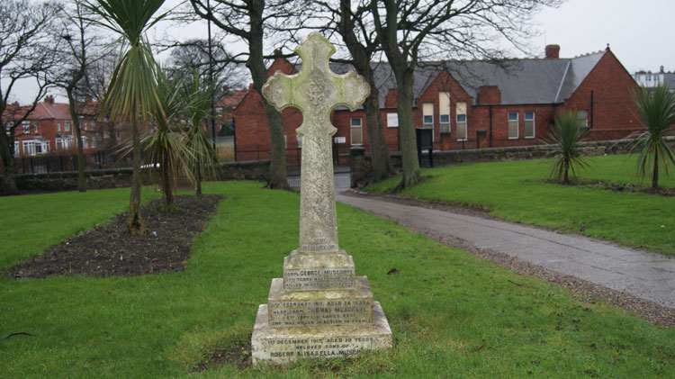 The Musgrove Family Memorial in St. Paul's Churchyard, Ryhope (Sunderland)