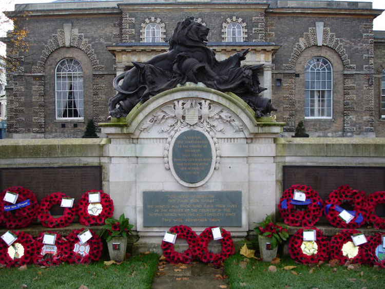 The Salisbury (Guildhall) War Memorial.