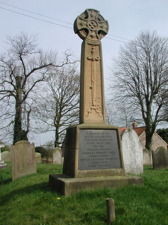 The War Memorial for Sandhutton