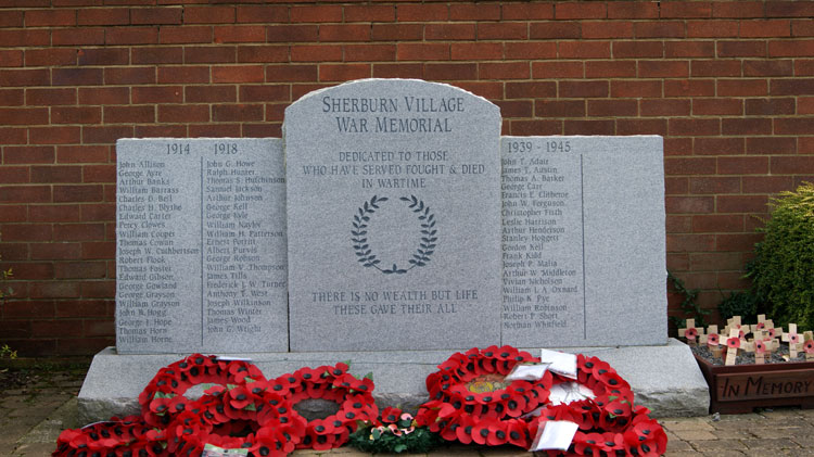 The War Memorial for Sherburn Village (1)