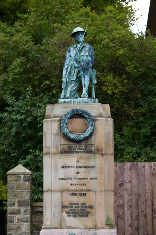 The War Memorial in Shildon, Co. Durham.