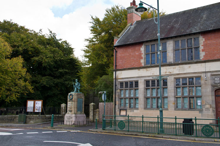 The War Memorial in Shildon, Co. Durham.