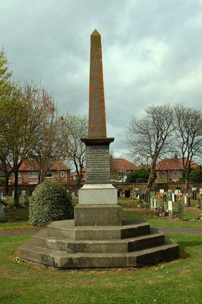 The Memorial Obelisk to William Short, VC