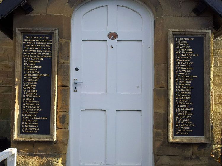 Skelton-on-Ure War Memorial.