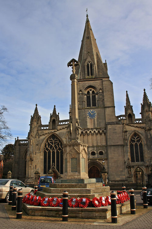 The War Memorial, - Sleaford, Lincs