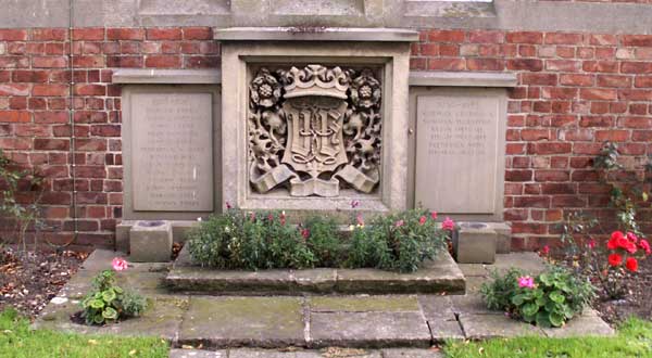 The War Memorial on the Village Hall, Snape.