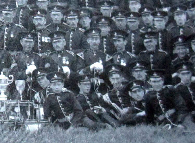 5th Battalion Soldiers in Camp (Pre-1914), - Review Order Uniforms.