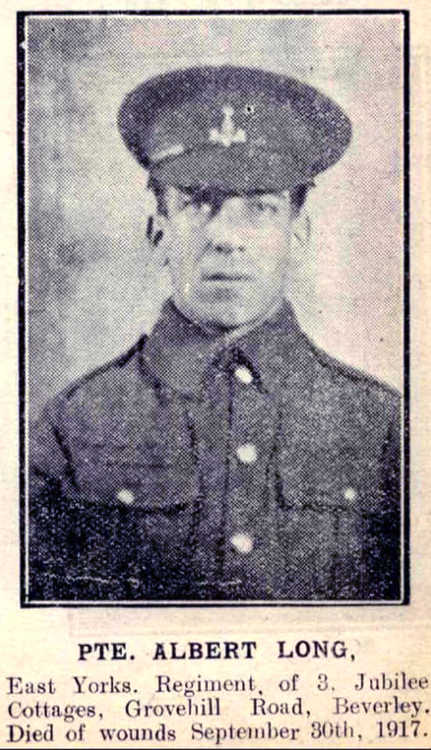 Private George Albert LONG