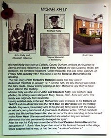 Corporal Michael KELLY, 16955. 6th Battalion