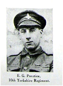 Lance Corporal Edmund George PRENTICE, MM