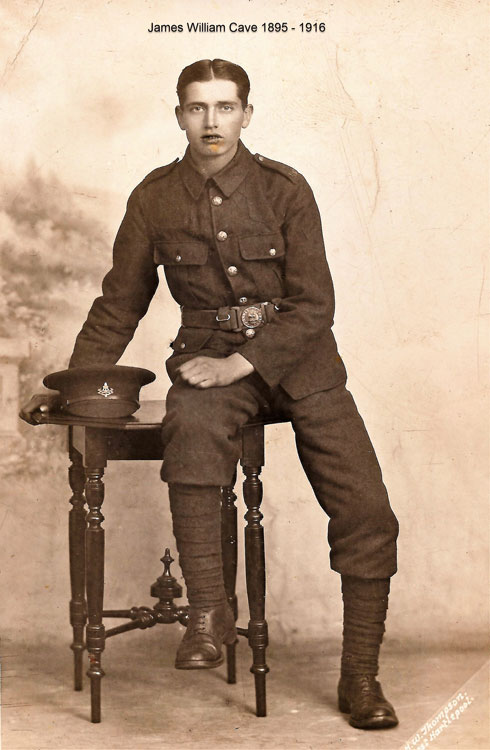 Private James William CAVE