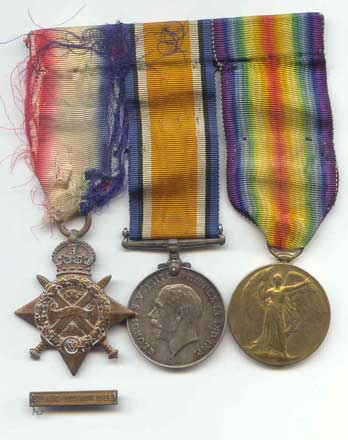 Sidney Young's service medals