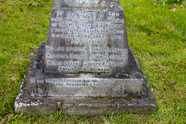 The War Memorial, South Otterington