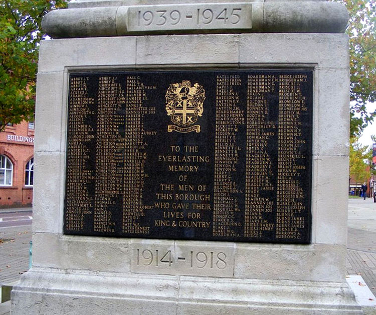 The Cenotaph for St. Helens (Lancs)