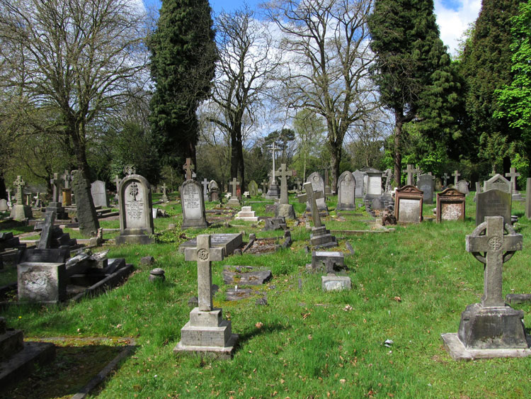 A General View of Sutton Coldfield Cemetery