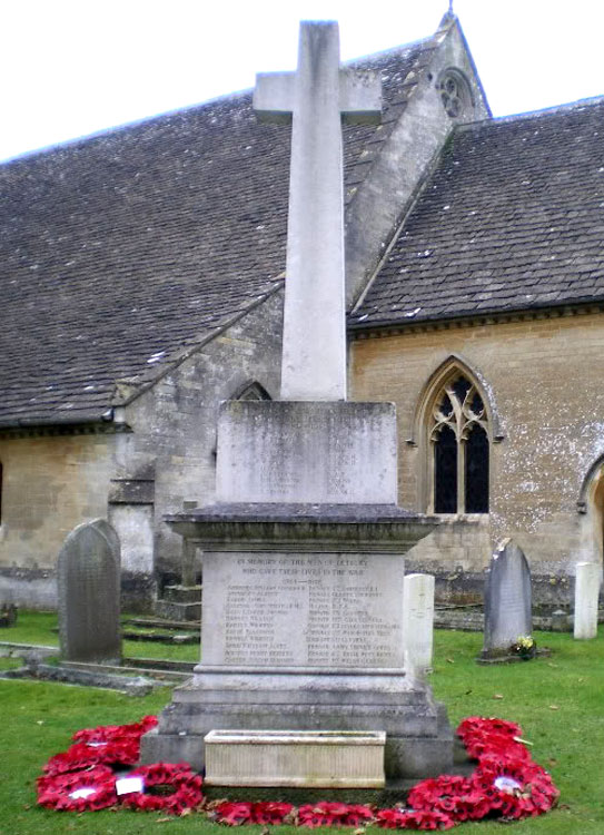 The War Memorial for Tetbury