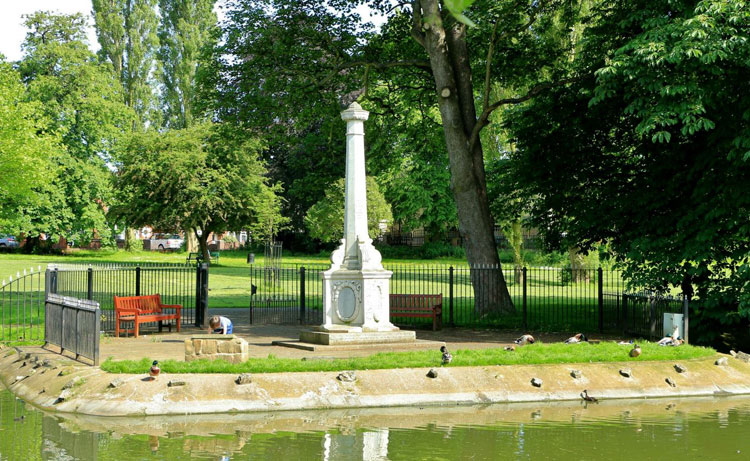 The War Memorial for Thorne, Doncaster in Thorne Park