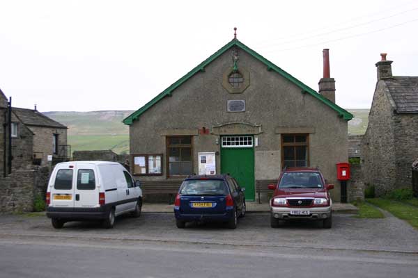 The Memorial Institute Hall (1926) at Thornton Rust, on which a plaque to the men of Thornton Rust who fell in the First World War can be found