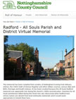 Nottingham, - All Souls' Church, Radford