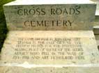 The Cross Roads Cemetery, France