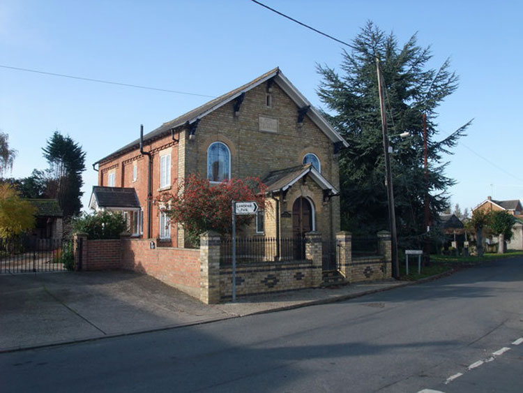 The Free Methodist Chapel (Top Chapel) in Thurlby (Lincs), - now in Secular Use.