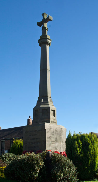 The War Memorial for Witton Gilbert