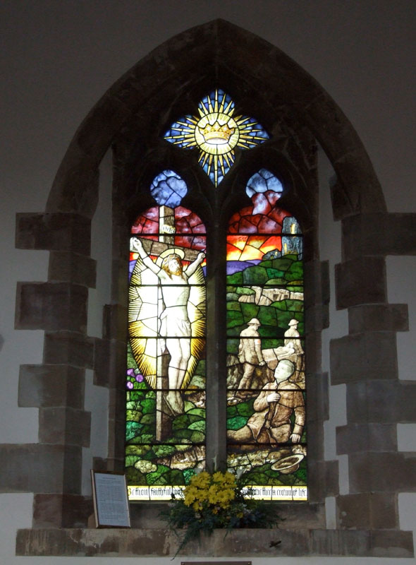 The Commemorative Window in St. Peter's Church, Yoxall