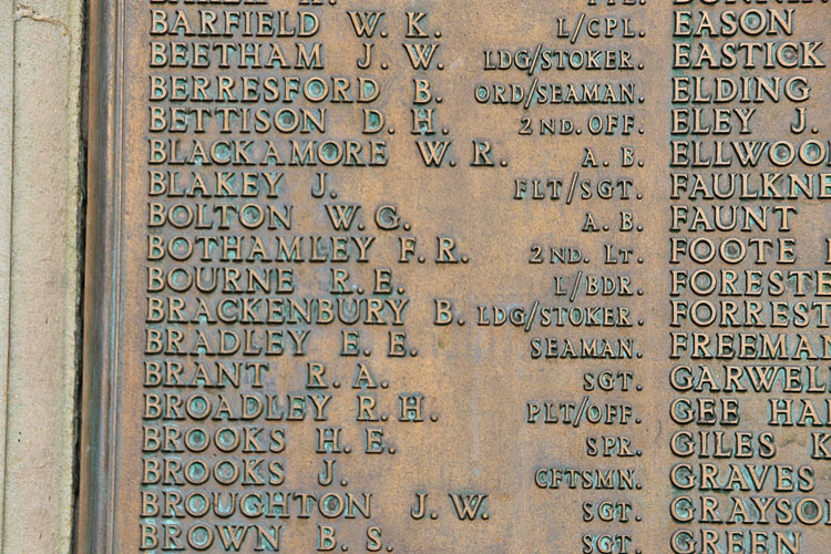 The Yorkshire Regiment, Local War Memorials