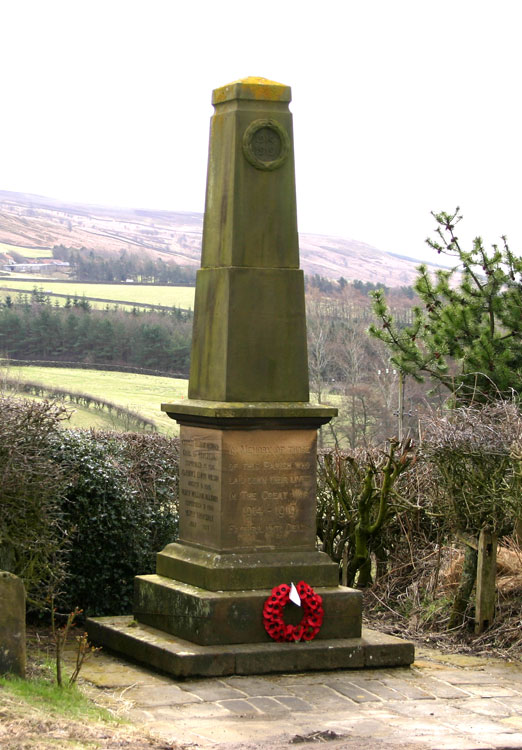 The Chop Gate War Memorial.