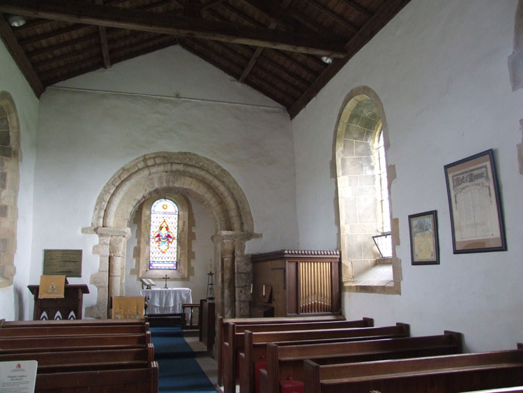 The Interior of St. Nicholas's Church, Littleborough.
