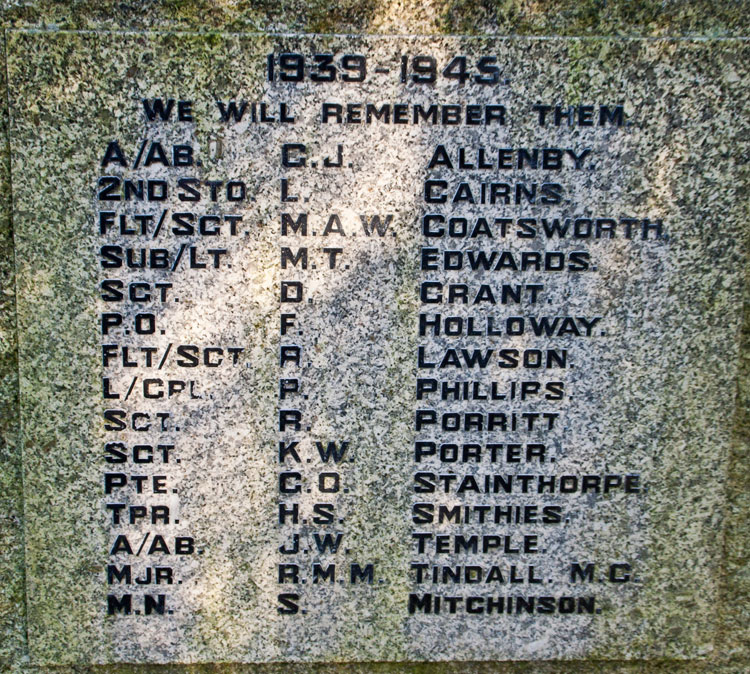 The Yorkshire Regiment, Local War Memorials